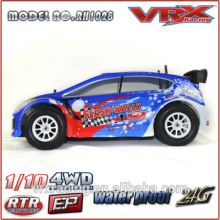 VRX 1/10 escala nitro rally modelo rc coche de carreras, accionado nitro rc coche de carreras